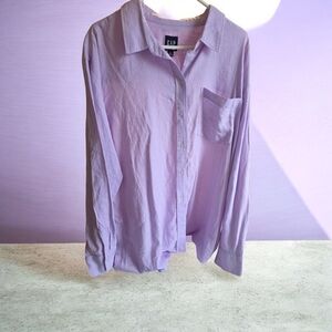 GAP WoMen's Purple Shirt